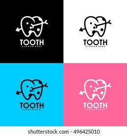 Tooth logo, Orthodontist logo