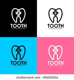 Tooth logo, Orthodontist logo