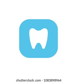 tooth logo template design vector icon