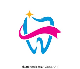 Tooth Logo Template Design Vector, Emblem, Design Concept, Creative Symbol, Icon