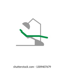 Tooth medical chair icon. Element of Dental Care icon for mobile concept and web apps. Detailed Tooth medical chair icon can be used for web and mobile