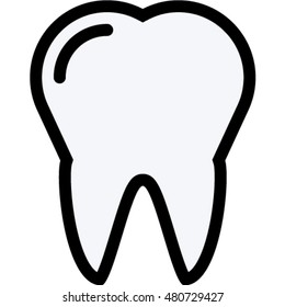tooth  outline icon