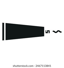 Tooth paste icon glyph vector design templates simple and modern