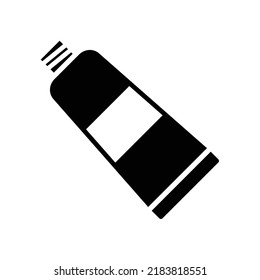 tooth paste icon vector design template simple and clean