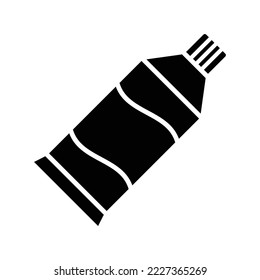 tooth paste icon vector design template in white background