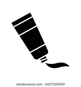 tooth paste icon vector design template simple and clean