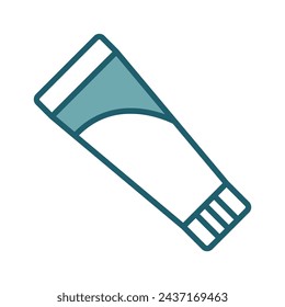 tooth paste icon vector design template simple and clean