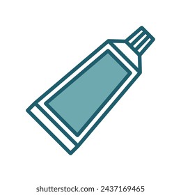 tooth paste icon vector design template simple and clean