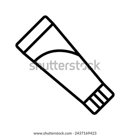 tooth paste icon vector design template simple and clean