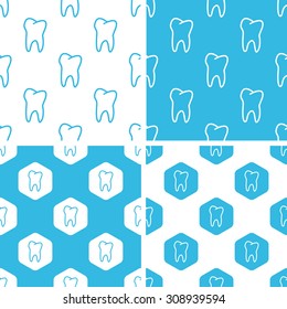 Tooth patterns set