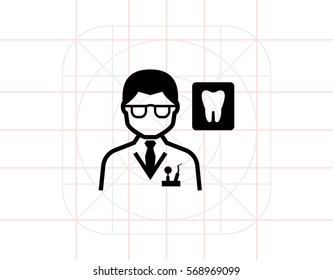 Tooth Picture and Dentist Icon