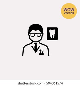 Tooth Picture and Dentist Icon