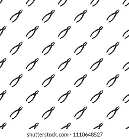Tooth pliers icon. Simple illustration of tooth pliers vector icon for web