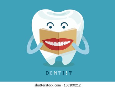 Tooth reading smile magazine