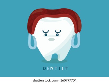 tooth say meat over head 