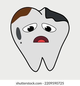 Tooth. The second stage of pulpitis. Treatment