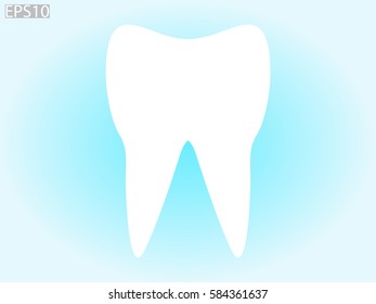 tooth, sign, symbol, vector illustration eps10