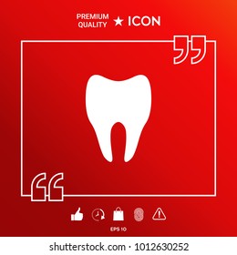 Tooth symbol Icon
