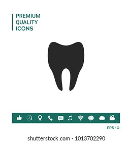 Tooth symbol Icon