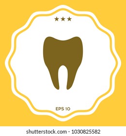 Tooth symbol Icon