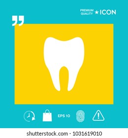 Tooth symbol Icon