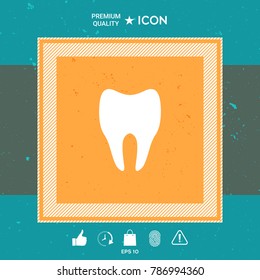 Tooth symbol Icon