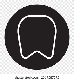 Tooth, teeth and dental, dental care icon symbol, vector illustration.