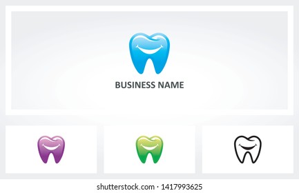 Tooth Teeth Smile Dentist Logo