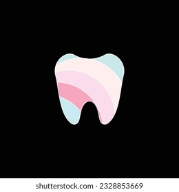 tooth toothpaste toothbrush icon symbol initial kids bubble modern logo design suitable for Medical Pharmaceutical Dental Clinic Health care clinic dentistry illustration dentist pastel colors