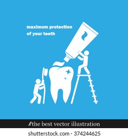 tooth, toothpaste, toothbrush and people