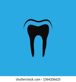 tooth treatment icon vector