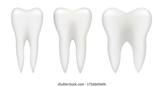 Tooth vector design illustration isolated on white background