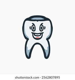 tooth vector design on white background