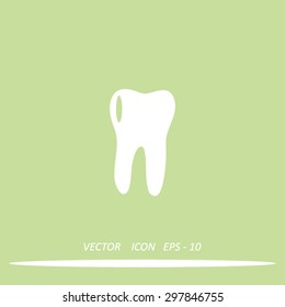 Tooth vector icon