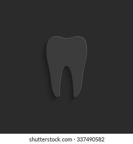 Tooth - vector icon