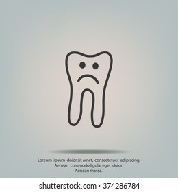 Tooth vector icon