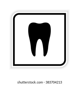 Tooth  - vector icon