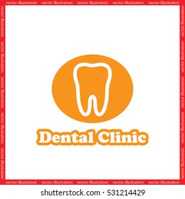 tooth vector icon