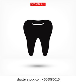 tooth vector icon