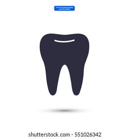 tooth vector icon