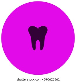 Tooth vector  icon