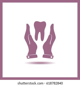 Tooth vector icon