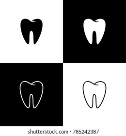 Tooth vector icon