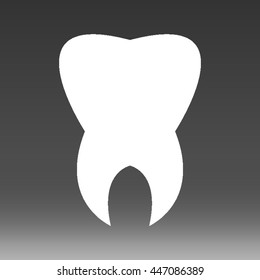 Tooth Vector Icon Illustration