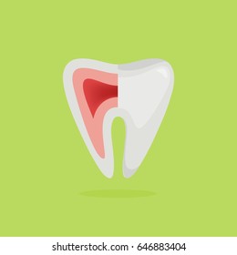 Tooth vector illustration