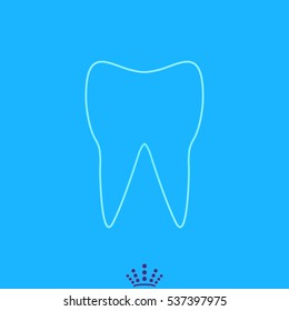 tooth, vector illustration EPS 10