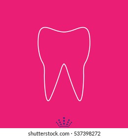 tooth, vector illustration EPS 10