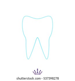 tooth, vector illustration EPS 10