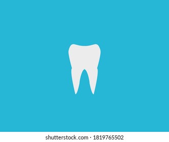 Tooth Vector illustration,Human white tooth