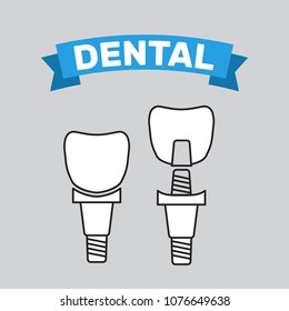 Tooth whitening dentist icon. Dental health care and oral hygien